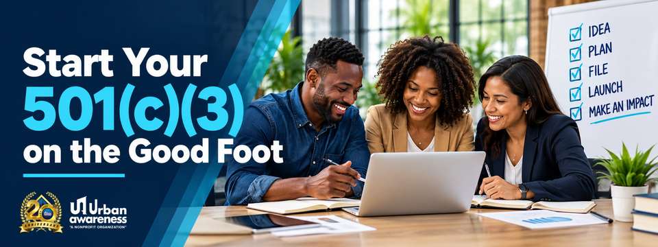 Start Your 501C3 On The Good Foot!